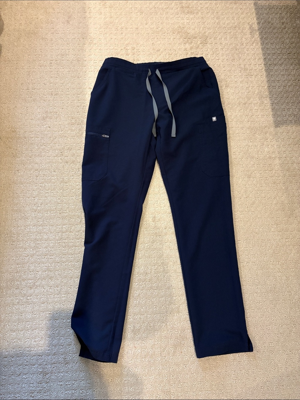 Women's Navy Figs Yola Scrub Pants